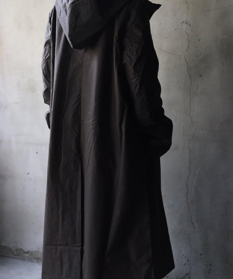 Bergfabel バーグファベル / LONG COAT WITH HOODコート / B