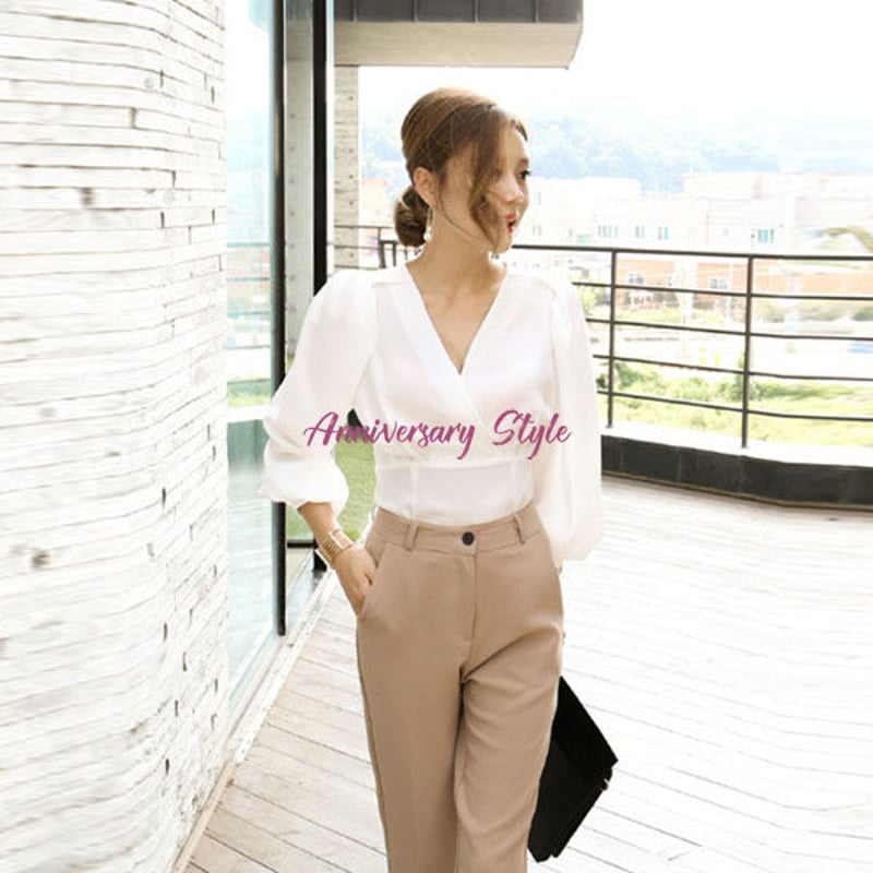パンツスーツ S M L XL 2XL 黒 ベージュ 結婚式 ビジネス セットアップ
