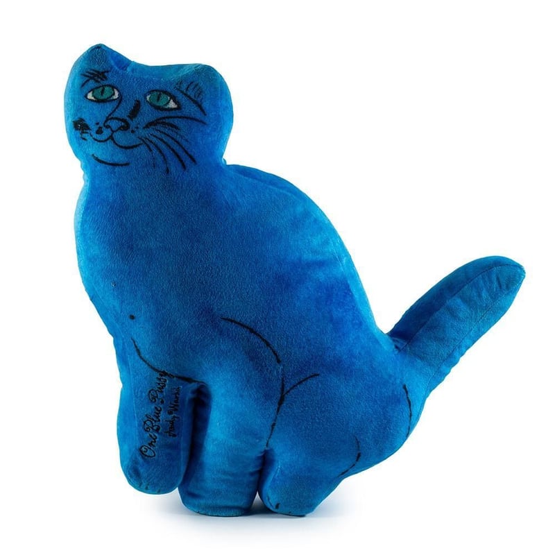 Andy Warhol One Blue Pussy Cat Plush | tomenosuke