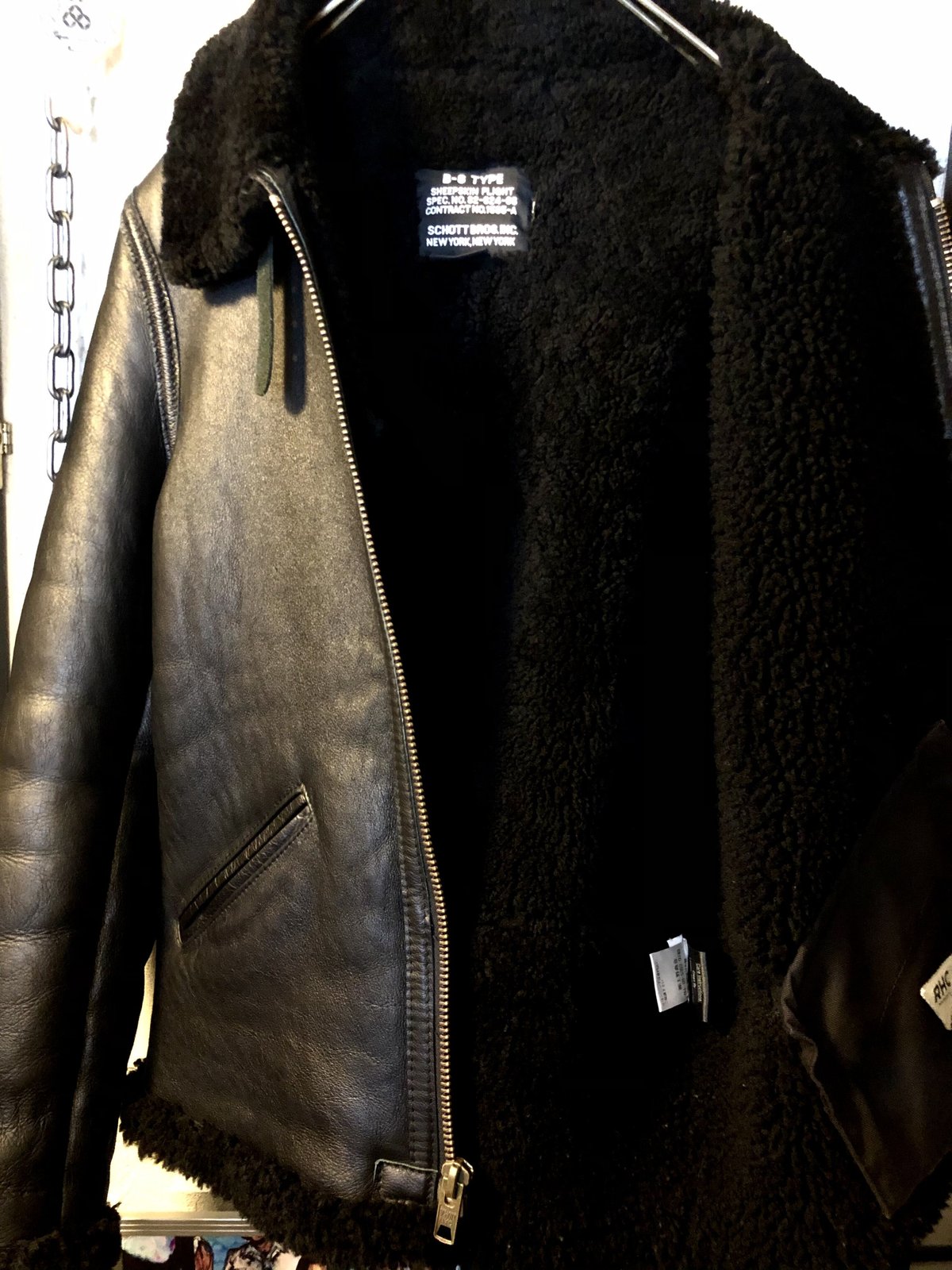 超目玉アクセス数No.1人気ダブルネーム》Schott × RON HERMAN TYPE