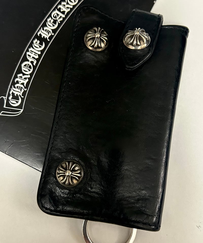 帝王クロムハーツオールドモデルレザーキーケース〉Chrome Hearts