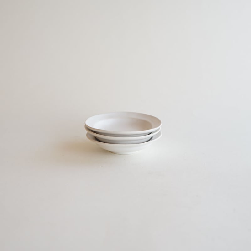 安藤雅信】 イタリア皿 SS（白マット釉） | ギャルリ百草 online store