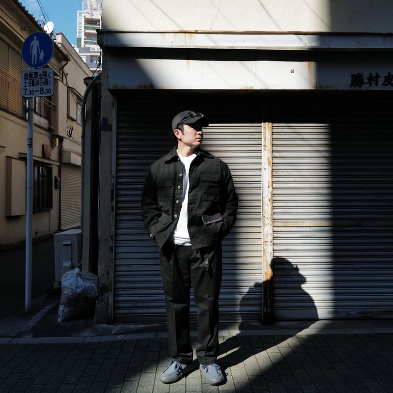 anytee classics] Officer Pants_Black Chino | a