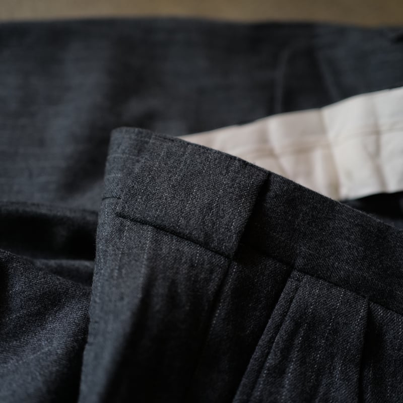 anytee classics] Officer Pants_Flannel Stripe