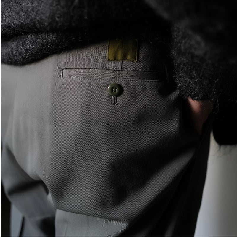 anytee classics] Officer Pants_Military Gray |