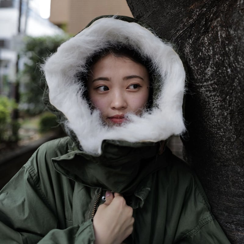 Free size］m65 parka_hood_deadstock_multi color