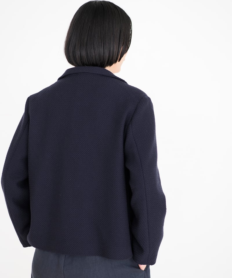 今期新品　fruits of life ナローカラージャケット fruits of life>ナローカラージャケット / 印度藍色(ネイビー) | frui