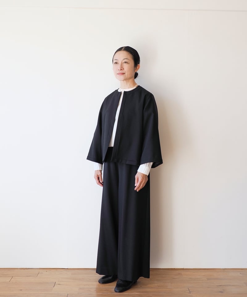 今期新品　fruits of life ナローカラージャケット fruits of life>ナローカラージャケット / 印度藍色(ネイビー) | frui