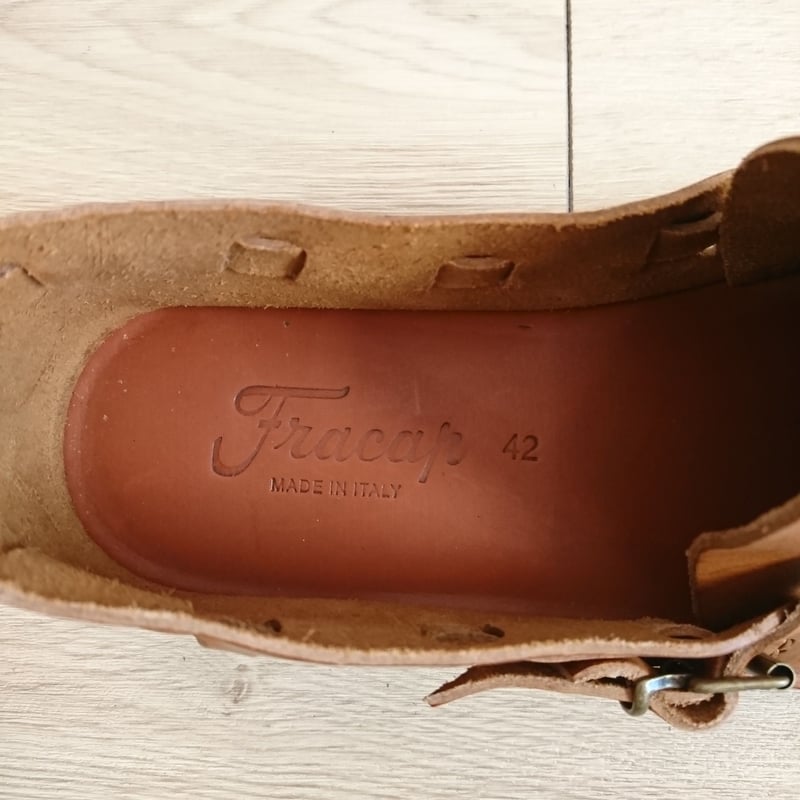 Fracap/フラカップ】バケッタレザーシューズ ブラウン | GROWER