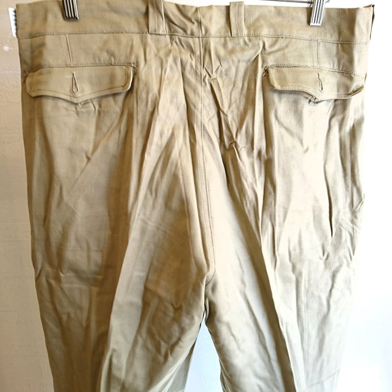 1タックモデル【French Army M-52 Chino Pants Late Model