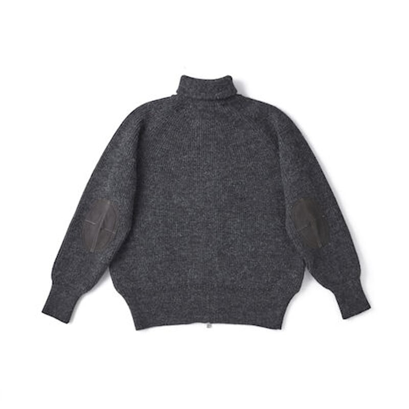 OLD JOE(オールドジョー) -ALPAKA TURTLE-NECK ZIP SWEATE