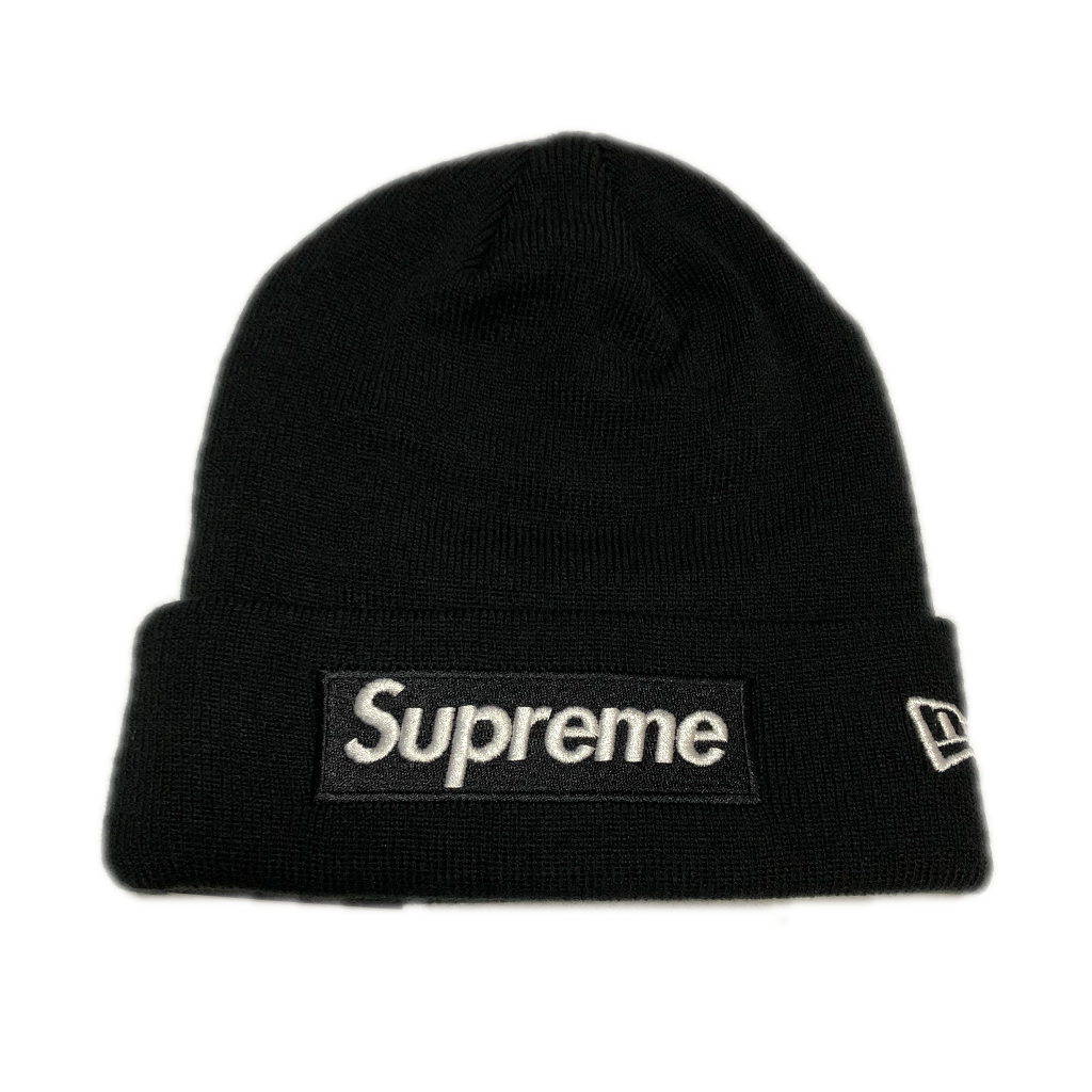 Supreme New Era Box Logo Beanie Black 18AW その2