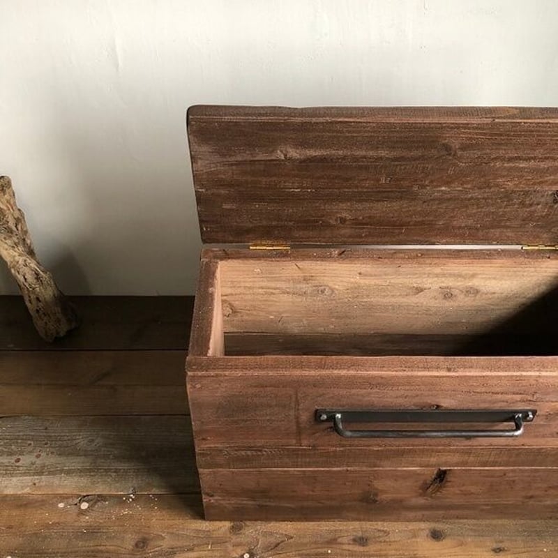 数量限定 M-BOX-mini 収納 ボックス 椅子 ベンチ キャスター 収納箱 古