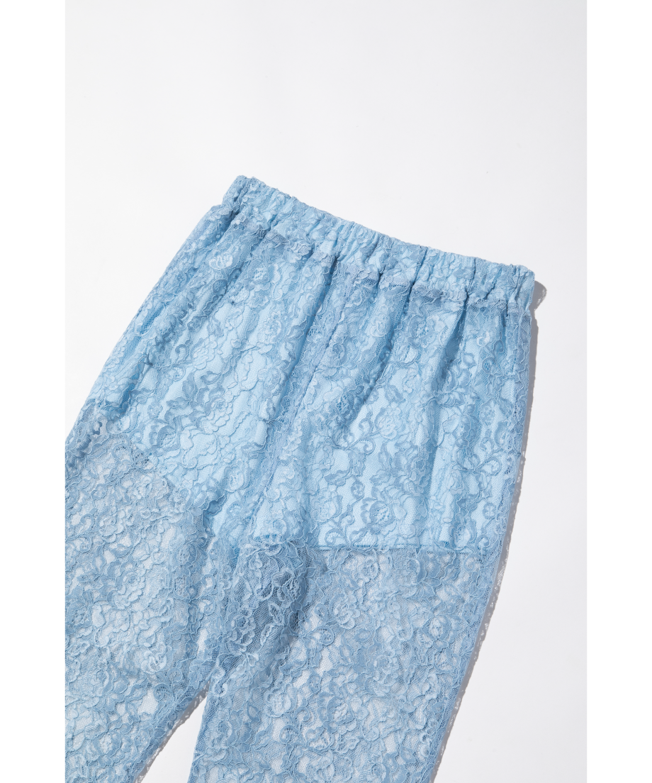 レースフレアパンツ【WCJ-PP-100BLU】 | WCJ OFFICIAL WEB STORE