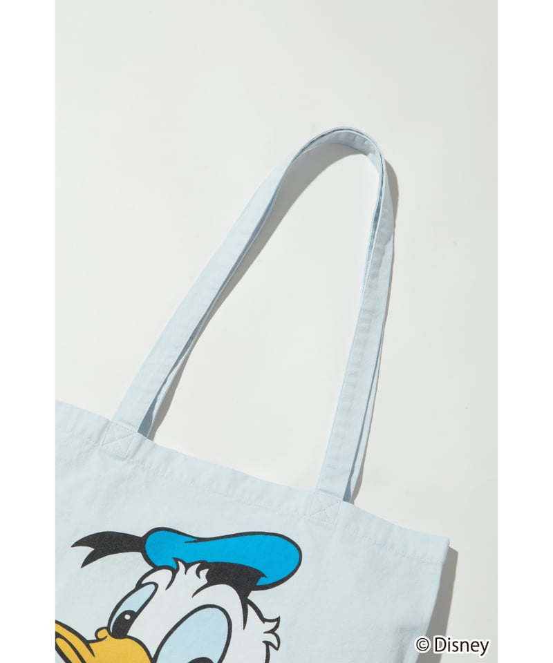 Disney / WIDE TOTE BAG(ドナルド)【WCJ-TD-006SAX03】 |