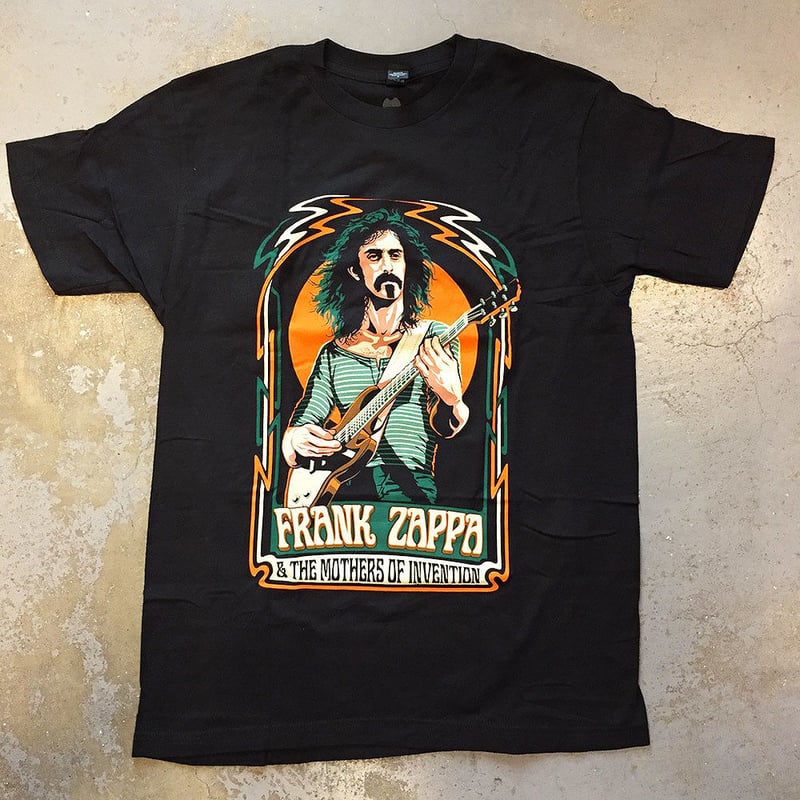 フランク ザッパ・マザーズ オブ インヴェンション Tシャツ ブラック