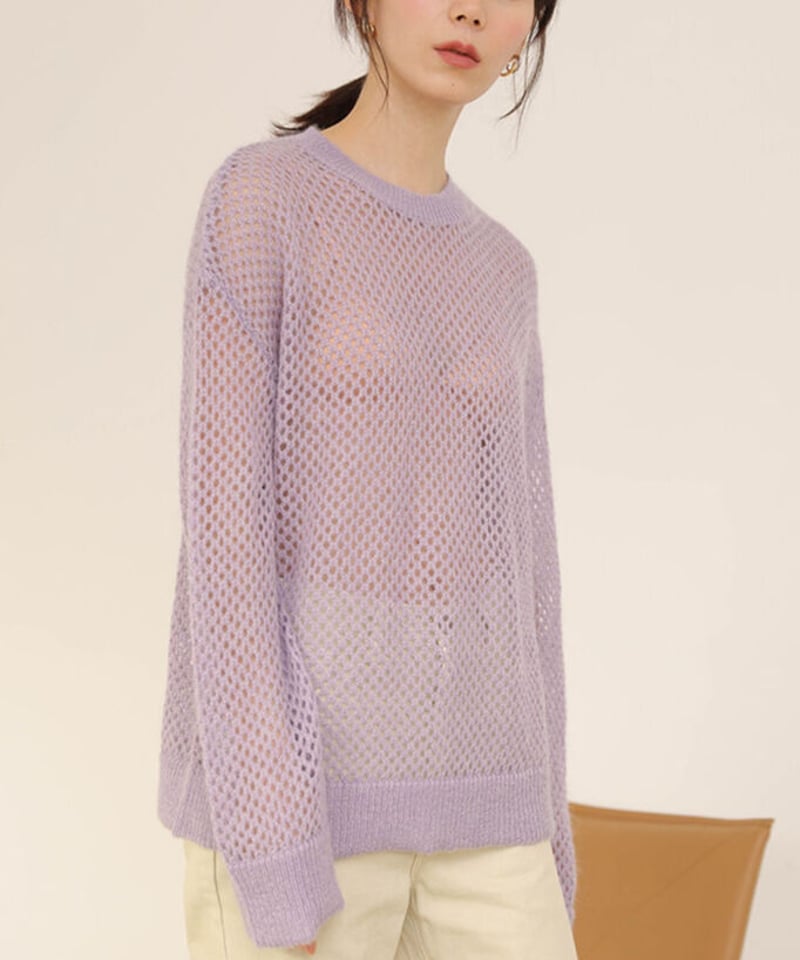 BLCK FRIDAY SALE【即納】メッシュモヘアニット | KISHIKA