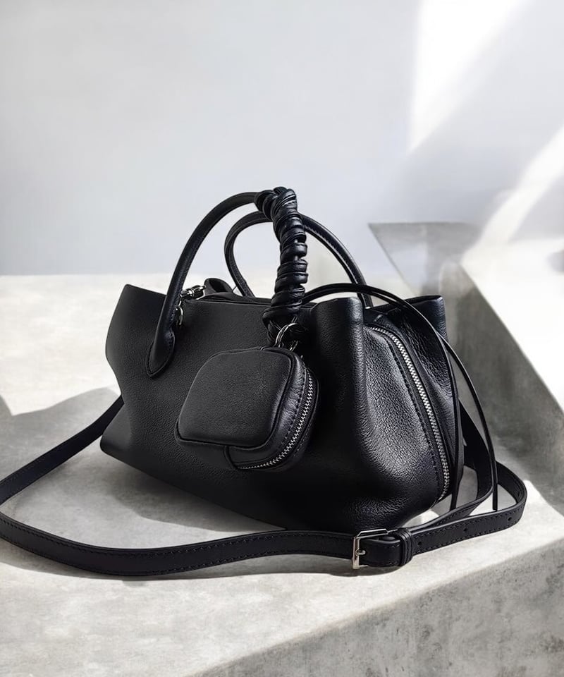期間限定15%OFF【予約販売】レザーボストンバッグ | KISHIKA