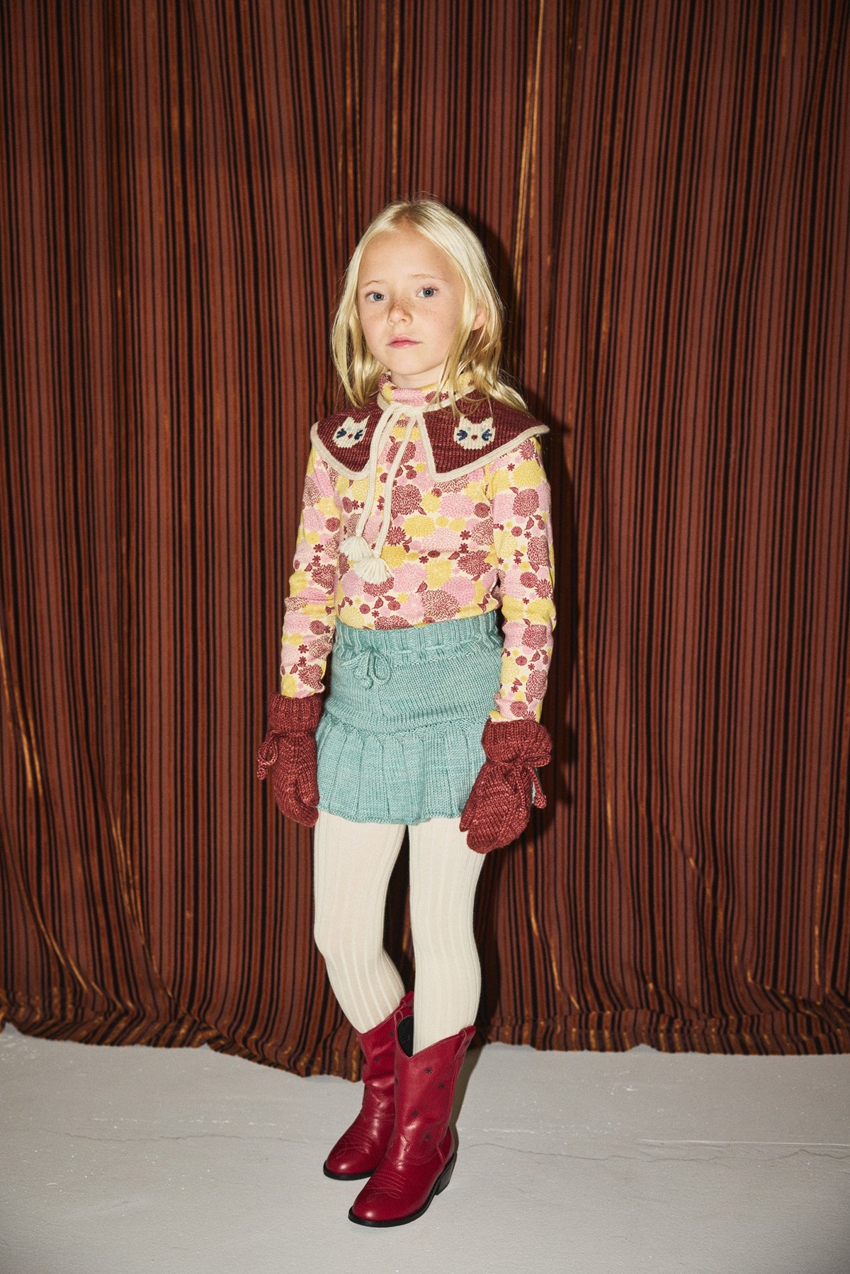 Misha&Puff】Skating Pond Skirt (Sage) | MIK & CO