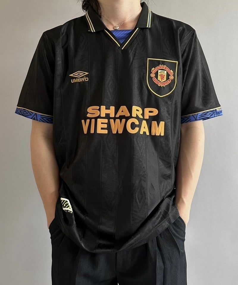 USED】UMBRO MANCHESTER UNITED Soccer Shirt /24