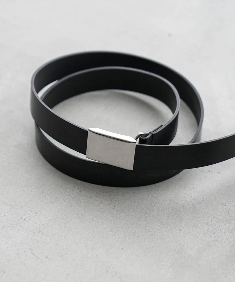 LUXURY MATERIAL BRIDLE LEATHER SLID BELT | CTHY