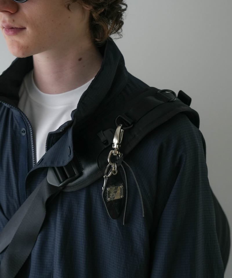 LUXURY MATERIAL LEATHER ROOM KEYRING by BRIDLE