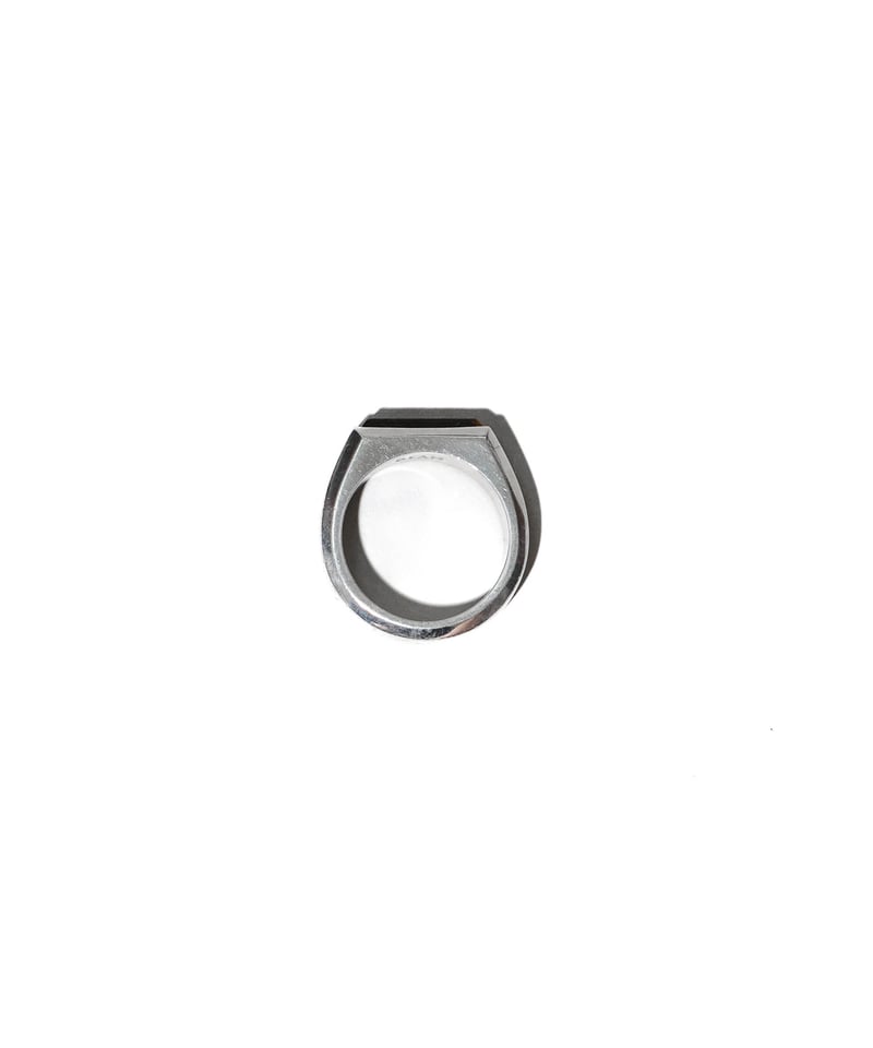 CTHY RING “LARVIKITE” / “BLACK ONYX” / “RED TIG