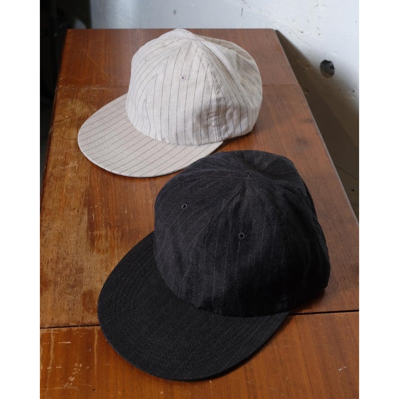 帽子 SUPIMA LINEN SILK 6PANEL CAP SUPIMA LINEN SILK 6PANEL CAP
