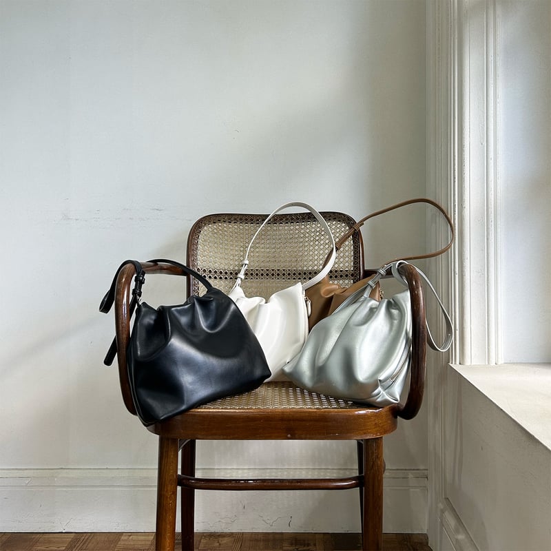 NEW COLOR!!》one handle gather shoulder bag | L