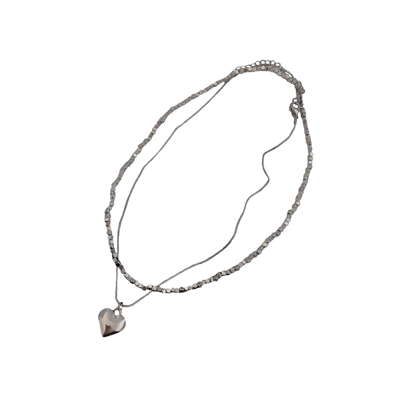 ❤︎ double necklace | kaoyorinakami