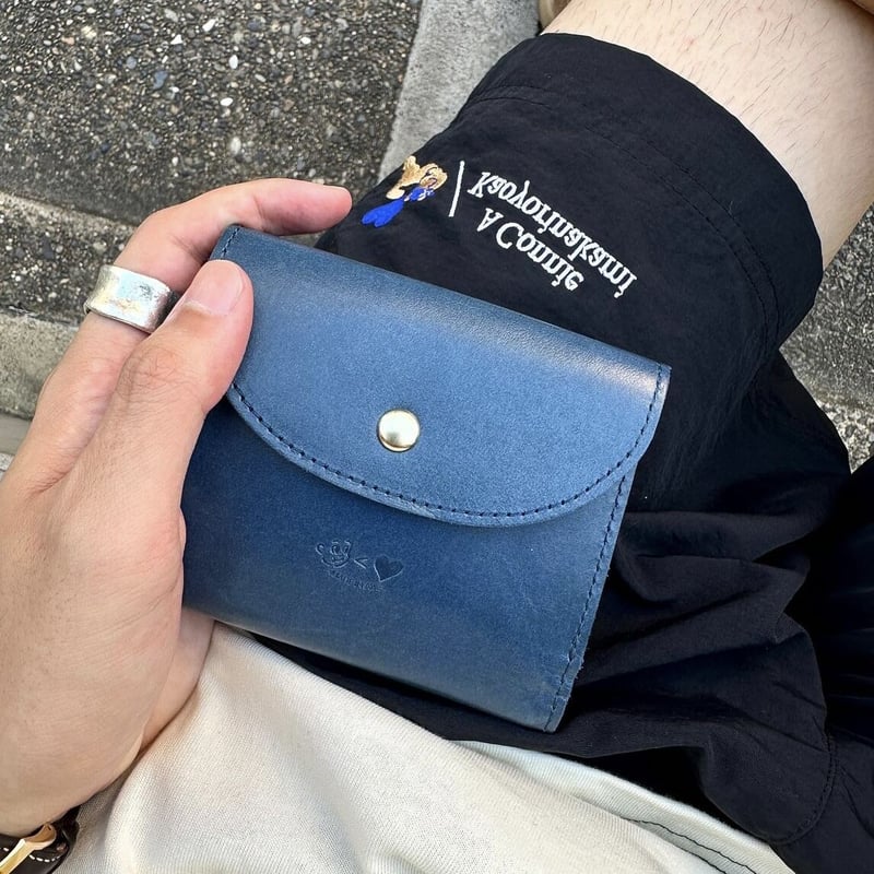 ☺︎<❤︎ leather wallet | kaoyorinakami