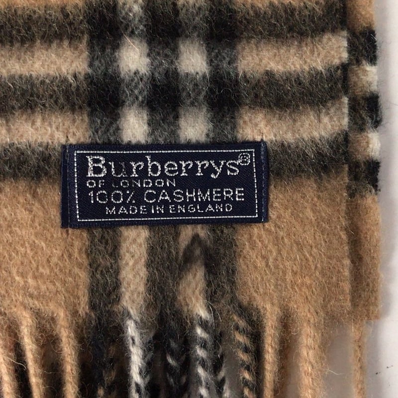 Burberrys of London バーバリーズ カシミア100％ マフラー