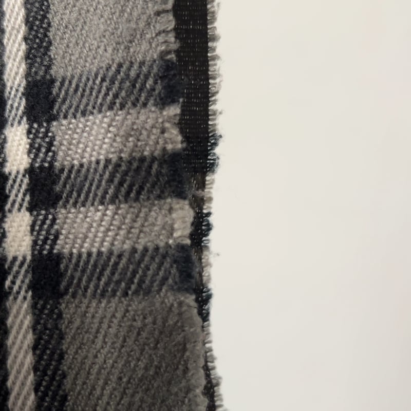BURBERRYS バーバリーズ LAMBSWOOL 100% ラムウール マフラー グレー