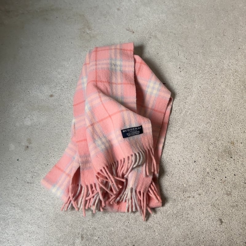 BURBERRY LONDON バーバリーロンドン LAMBSWOOL 100% ラムウール