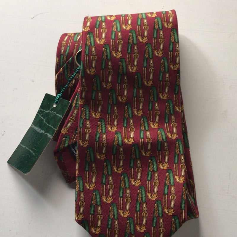 GUCCI オールドグッチ ヴィンテージ ネクタイ タグ付きデッドストック