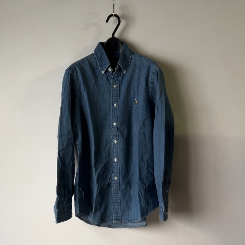 RALPH LAUREN ラルフローレン デニムシャツ シャンブレーシャツ ボタン