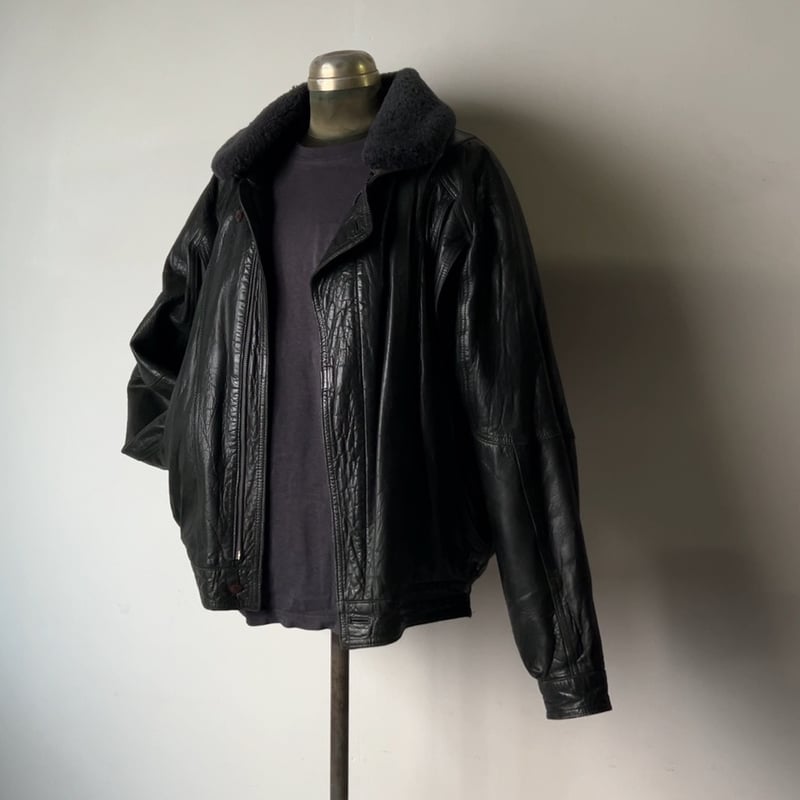 BURBERRYS バーバリーズ 80s～90s ヴィンテージレザージャケット 旧