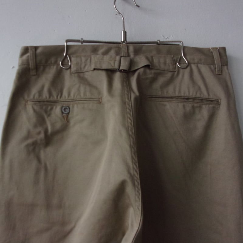 GOLD SELVEDGE WEAPON WIDE TROUSERS-GL42282 / ゴー