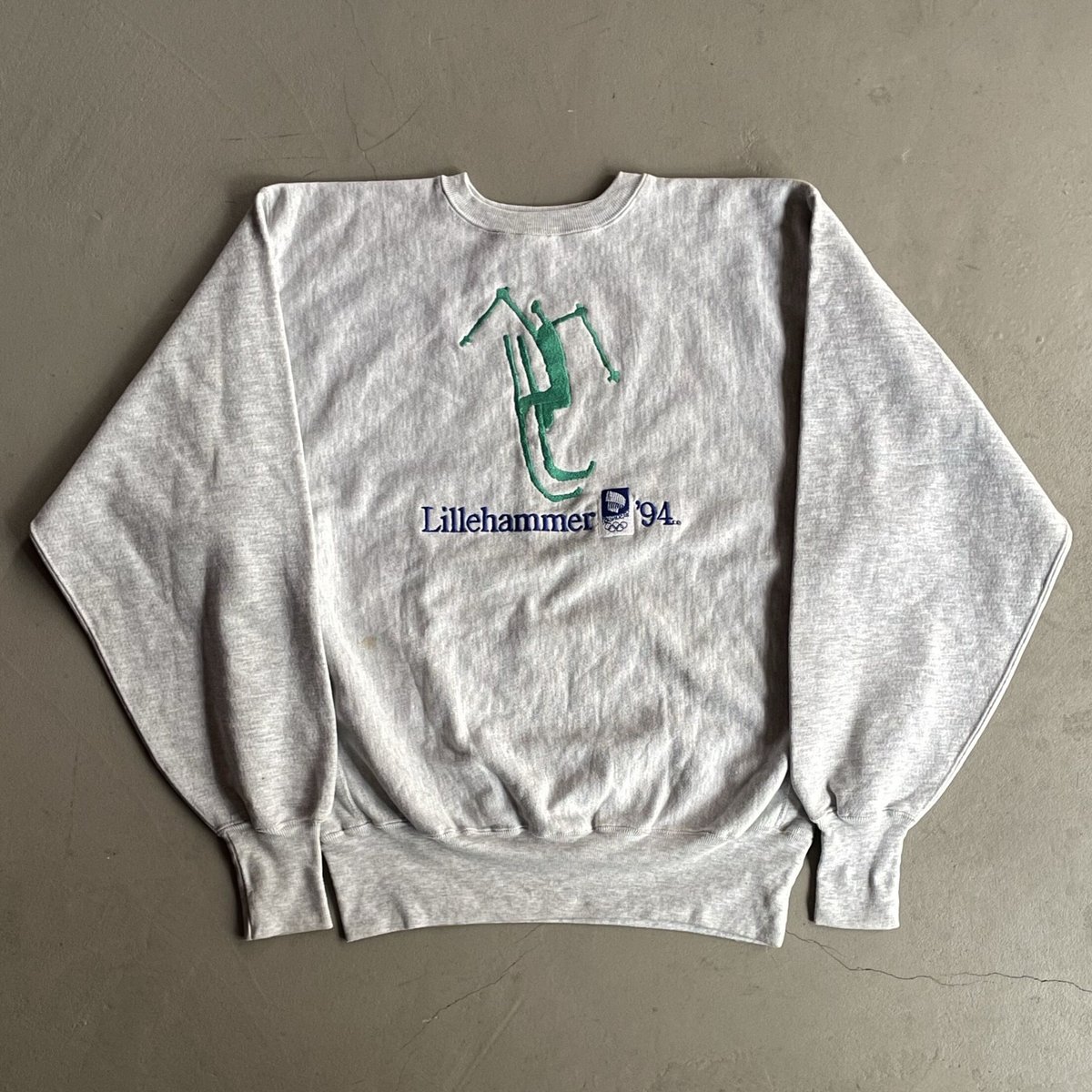 90s Champion reverse weave ''olympic''print swe