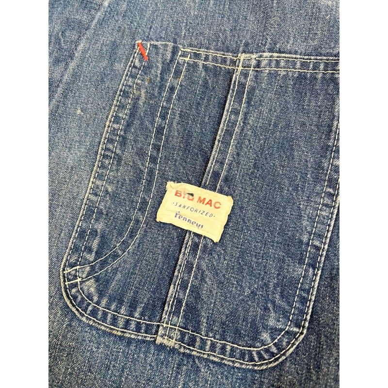 60s BIG MAC DENIM COVERALL Size 40程 | KORDS