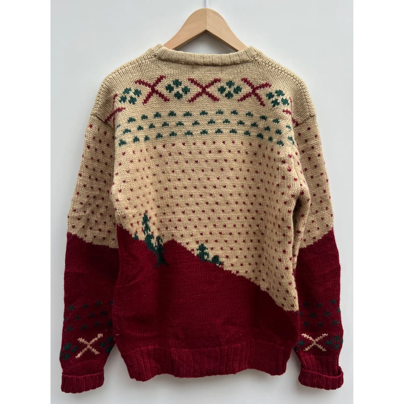 90s Ralph Lauren WOOL HAND KNIT Size L | KORDS