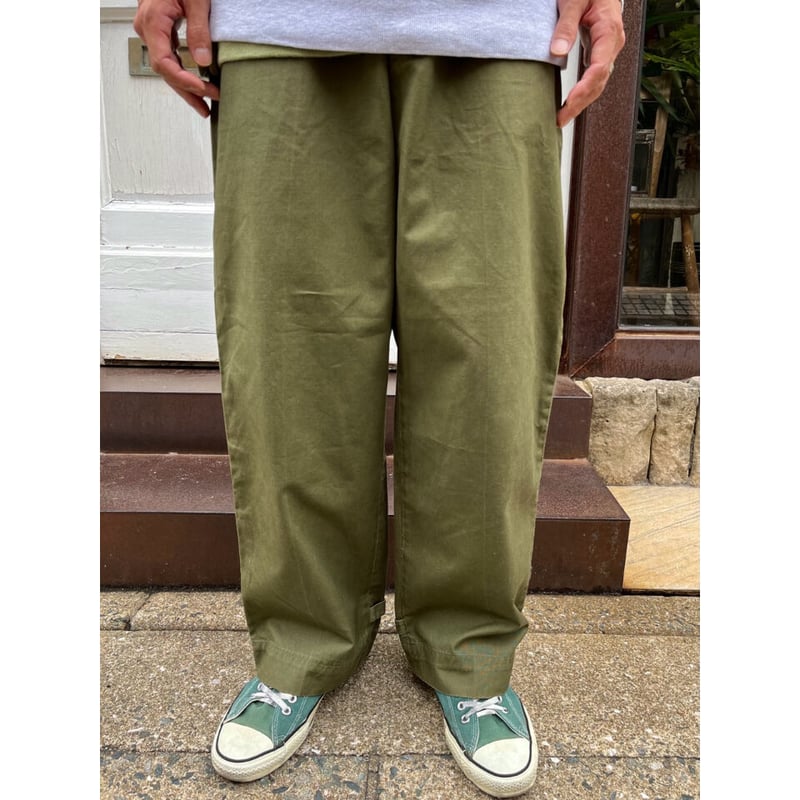 40s US ARMY M-45 FIELD PANTS Size W30L30→W30L29