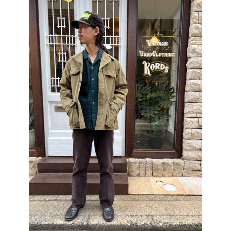 50s FRENCH ARMY M-47 FIELD JACKET 