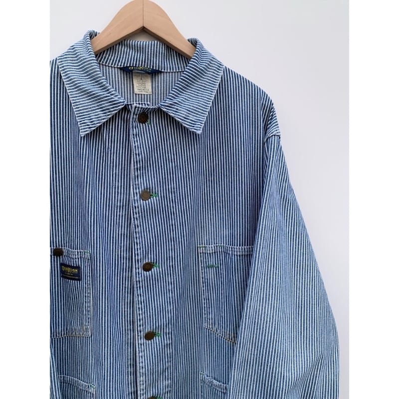 70s OSHKOSH HICKORY COVERALL MADE IN USA 🇺🇸 Siz
