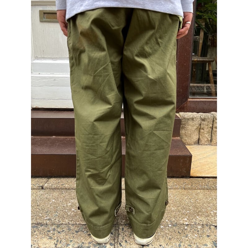 40s US ARMY M-45 FIELD PANTS Size W30L30→W30L29