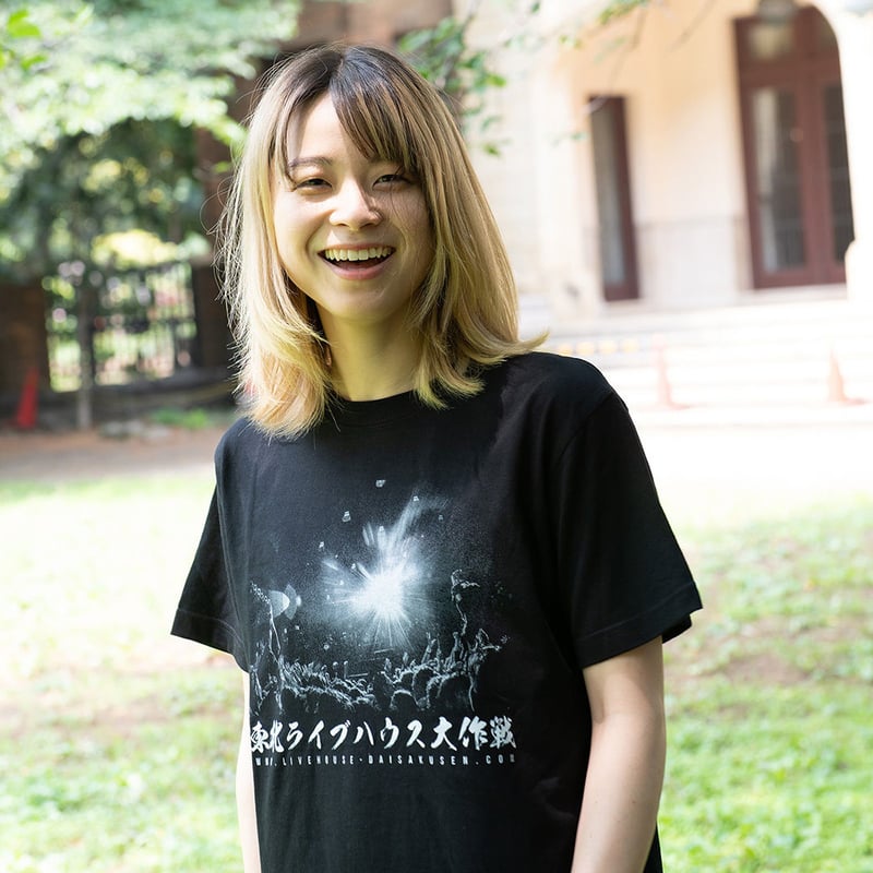 東北ライブハウス大作戦×石井麻木写真展コラボTシャツ第二弾 背中T
