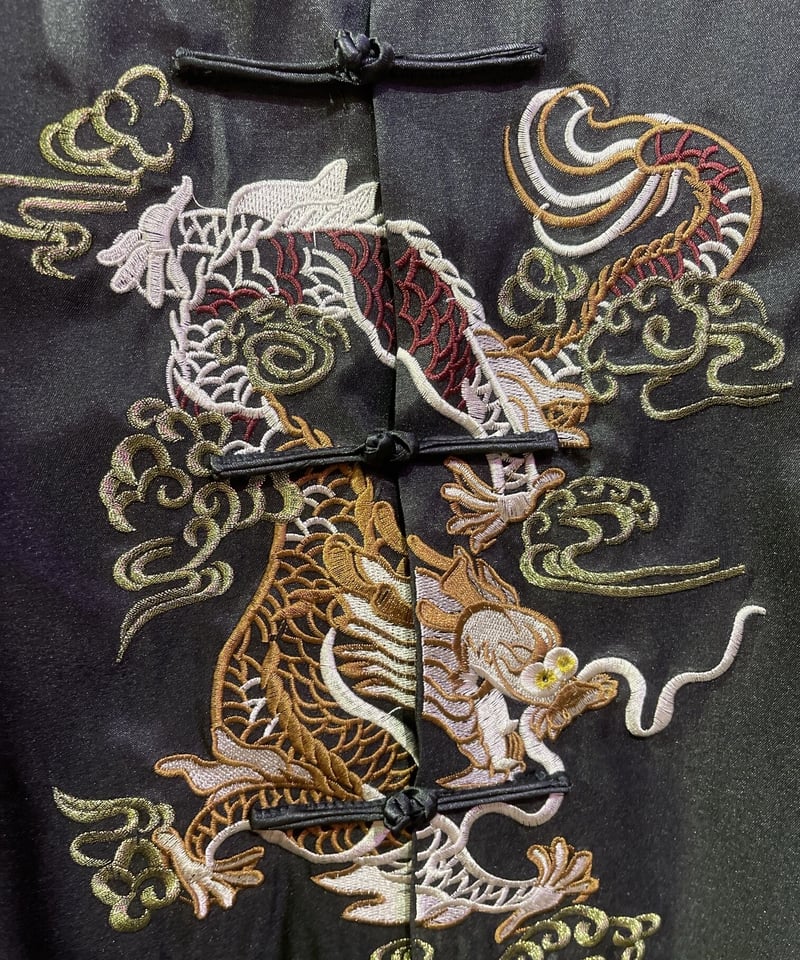ドラゴン 刺繍 チャイナ ジャケット | GUGU