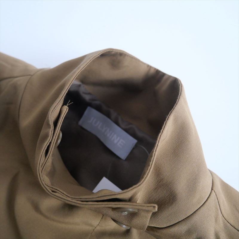 2024AW・人気完売品 / JULYNINE / スタンドカラーコート / 2501-038