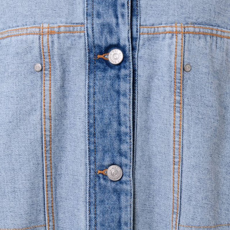 ルーシーMM6 Maison Margiela ダメージ加工デニム MM6 MAISON MARGIELA