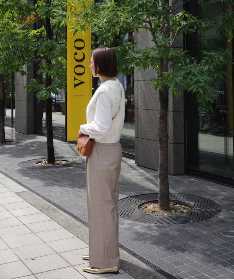 KNIT VEST | OHGA